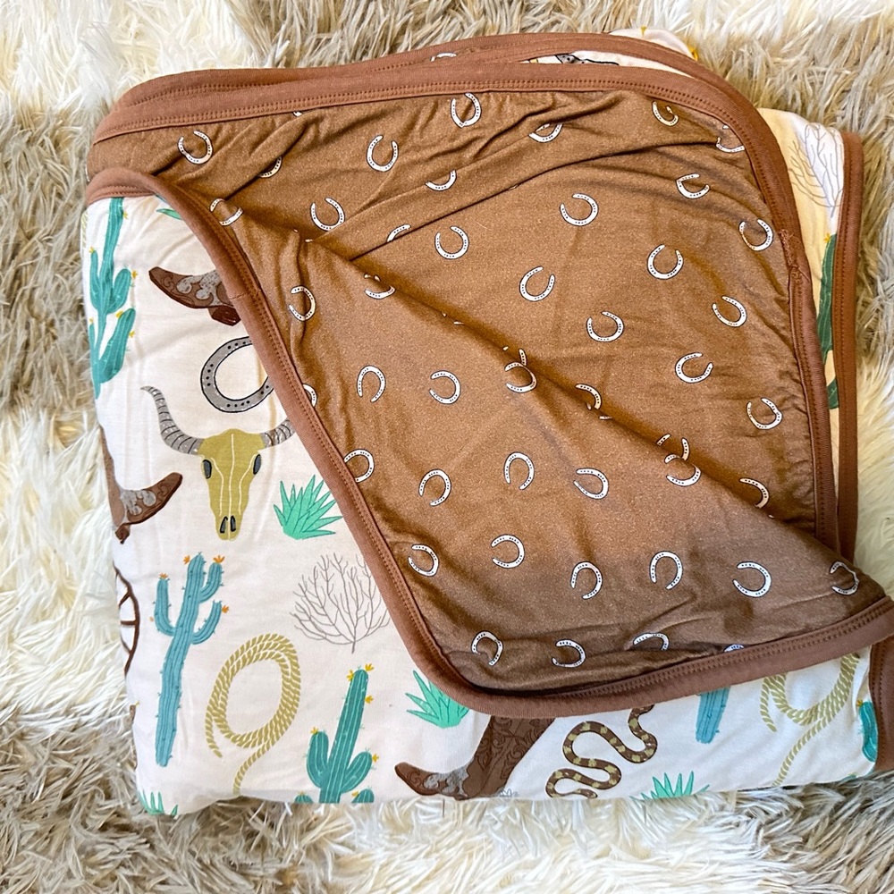 Little Sleepies Rodeo Cloud Blanket